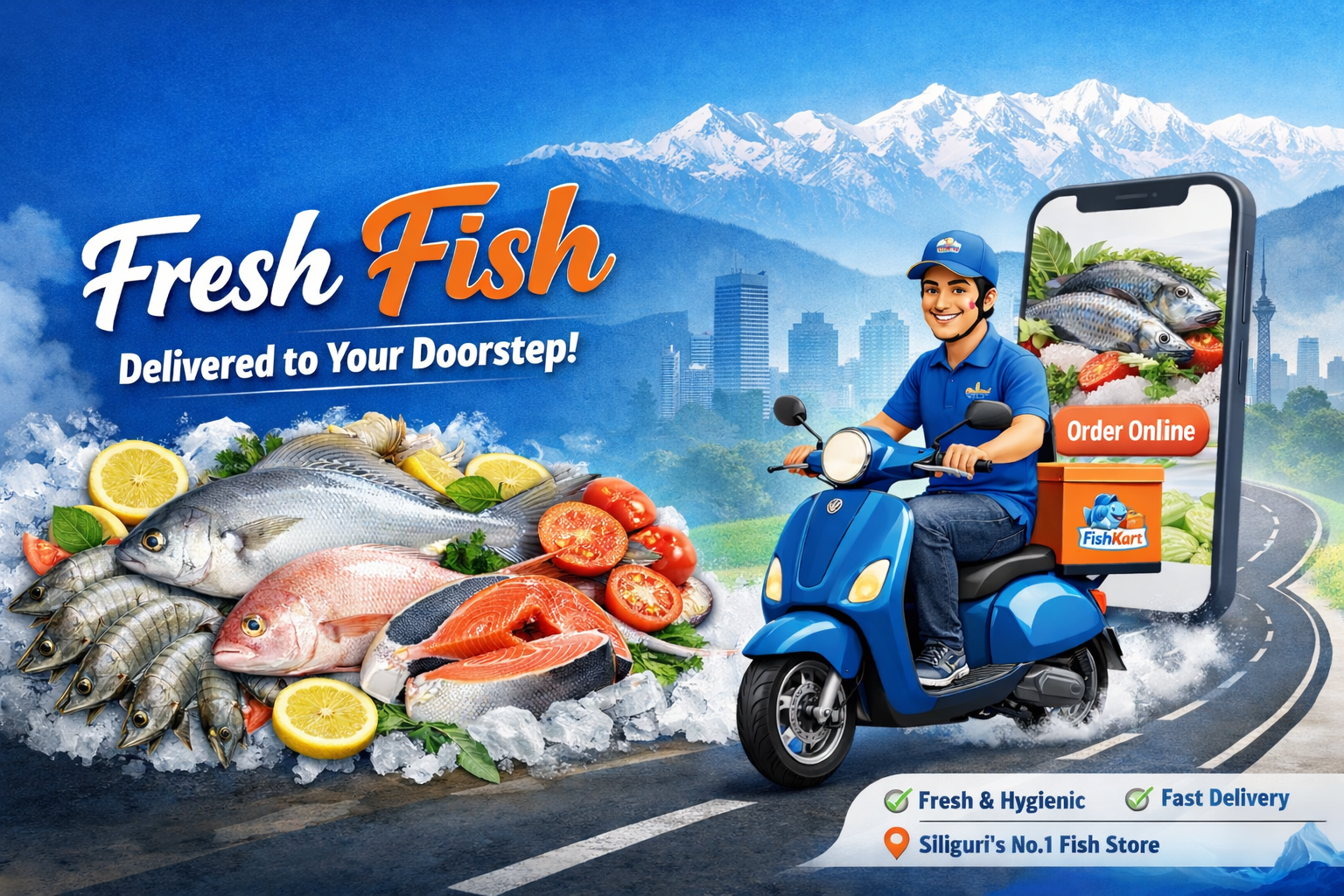 Fishkart- Online Fish Delivery In Siliguri